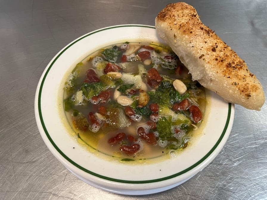 Homemade soup at Jefry's Pizza Parsippany NJ